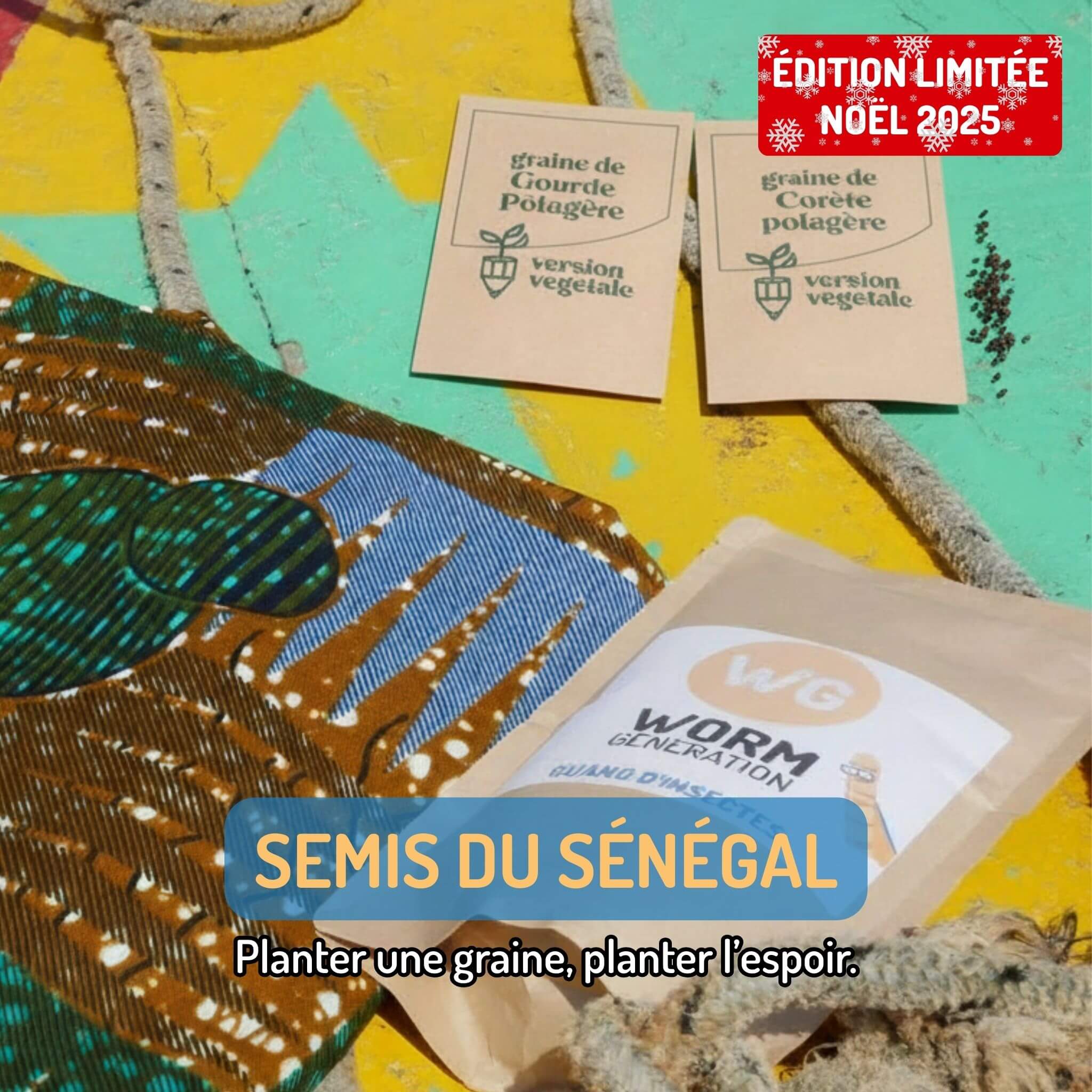 Pack POTAGER “Semis du Sénégal” 🌱